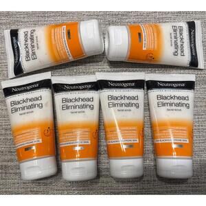6X Neutrogena Blackhead Eliminating Facial Scrub 150ml-5.07oz